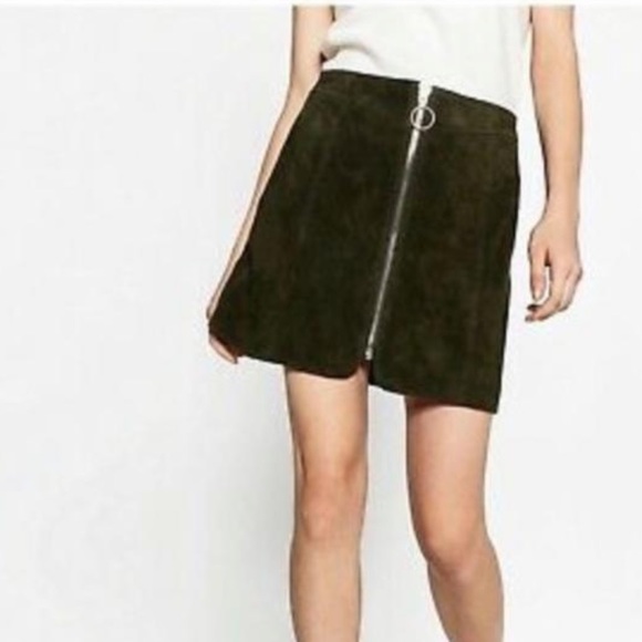 Zara 100% Suede Skirt - Picture 2 of 6